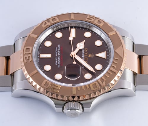 Crown Side Shot of Yacht-Master 40