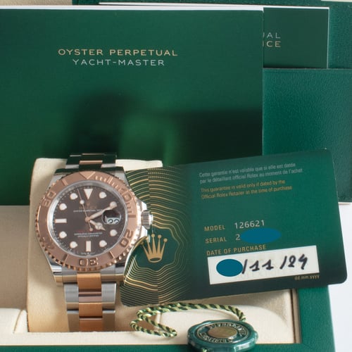 View in Box of Yacht-Master 40