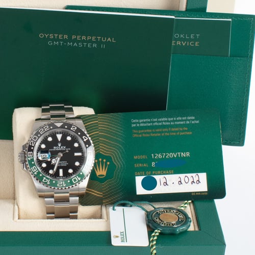 View in Box of GMT-Master II 'Sprite'