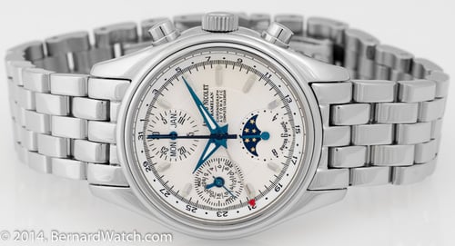 Front View of Complete Calendar Moon Chronograph