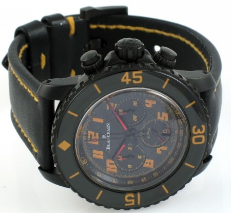 Front View of Flyback Chronograph 'Speed Command'