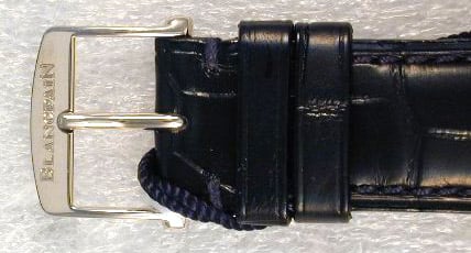 Rear / Band View of Villeret Big Date Chronograph