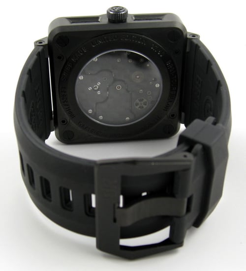 Rear / Band View of BR 01 Tourbillon