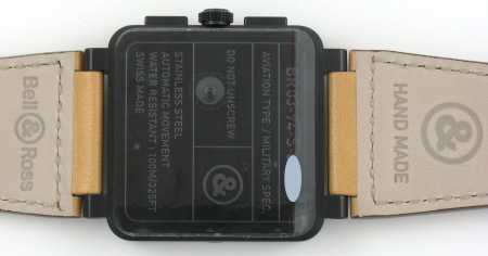 Open Clasp Shot of BR 03-94 Heritage Chronograph