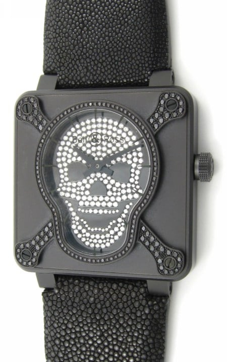 Bell & Ross - BR01-92 Airborne 415 'Skull and Crossbones' BR01-92-ST.AD