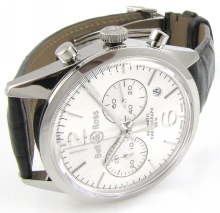 Front View of Vintage Officer Chronograph