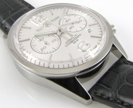 9' Side Shot of Vintage Officer Chronograph