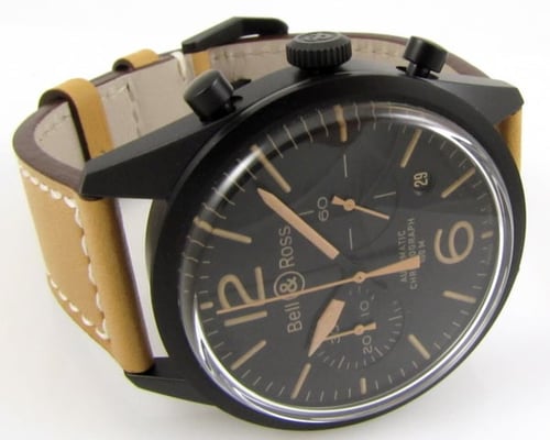 Front View of Vintage Heritage Chronograph