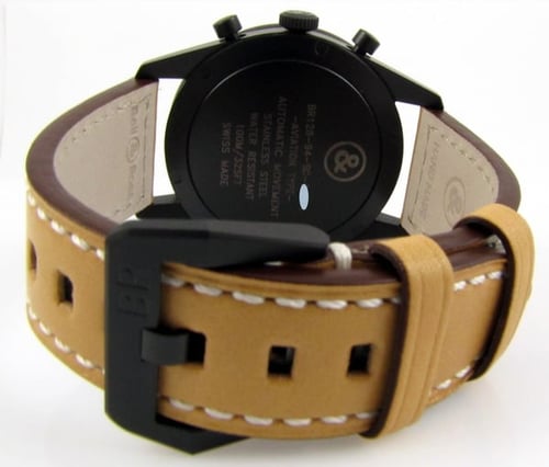 Rear / Band View of Vintage Heritage Chronograph