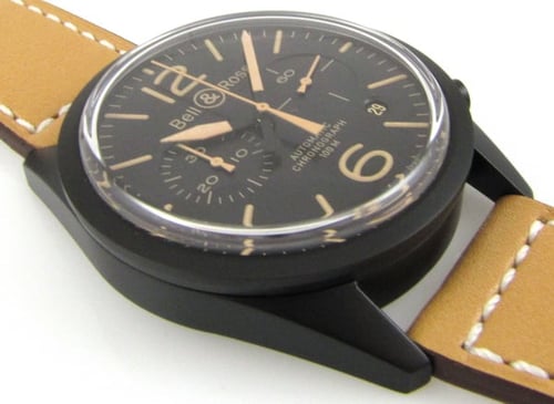 9' Side Shot of Vintage Heritage Chronograph