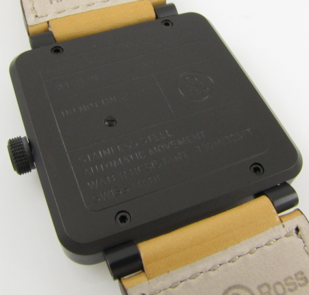 Caseback of BR 01-92 Heritage