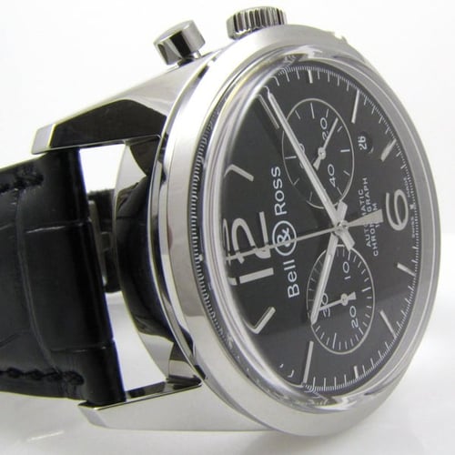Dial Shot of Vintage Officer Chronograph