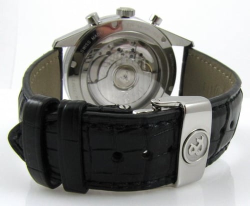 Rear / Band View of Vintage Officer Chronograph
