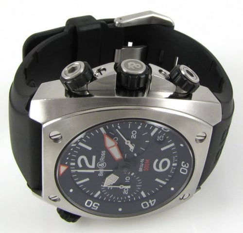 Front View of BR 02-94 Marine Chronograph