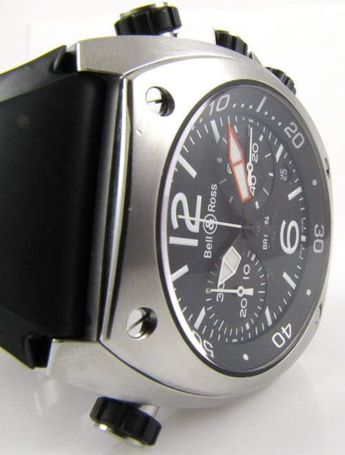 Dial Shot of BR 02-94 Marine Chronograph