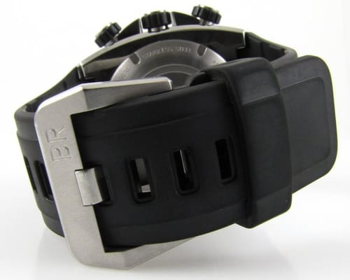 Rear / Band View of BR 02-94 Marine Chronograph