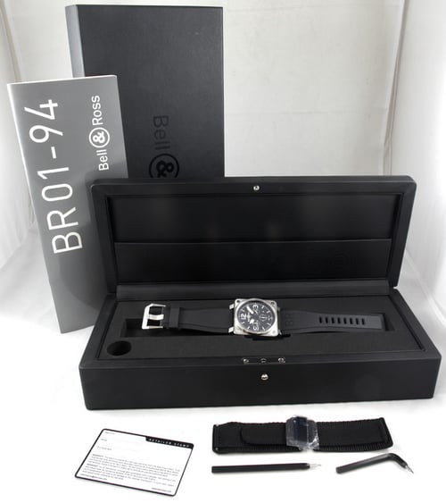 Box / Paper shot of BR 01-94 Chronograph