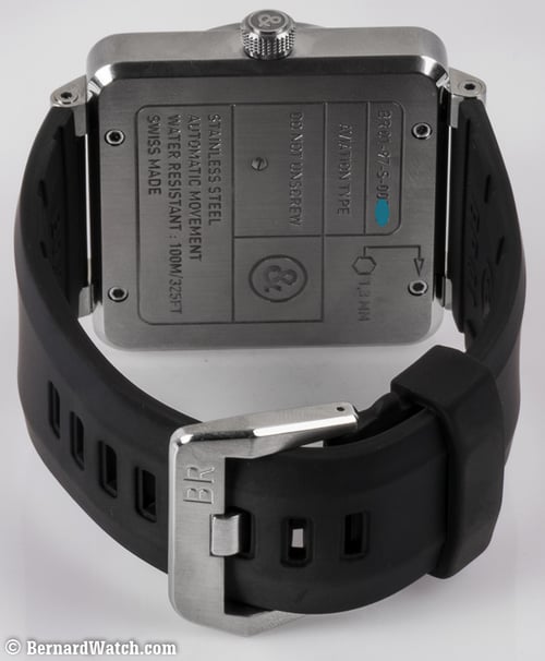 Rear / Band View of BR 01-97 Power Reserve