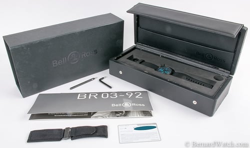 Box / Paper shot of BR 03-92 Carbon