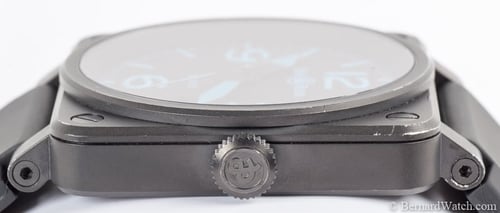 Crown Side Shot of BR 03-92 Carbon