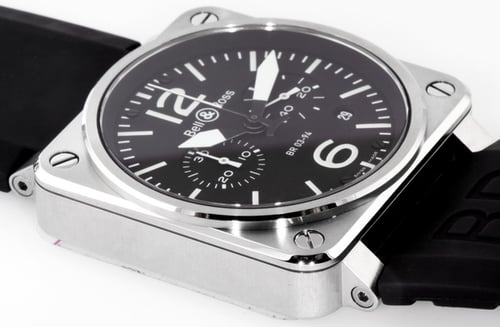 9' Side Shot of BR 03-94 Chronograph