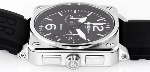 Crown Side Shot of BR 03-94 Chronograph