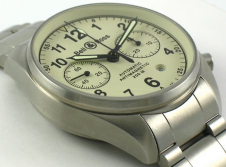 9' Side Shot of Geneva 126 Chronograph
