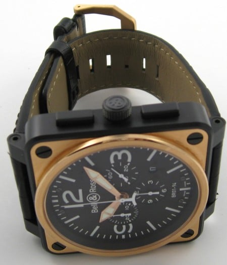 Front View of BR 01-94 Chronograph