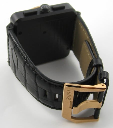 Rear / Band View of BR 01-94 Chronograph