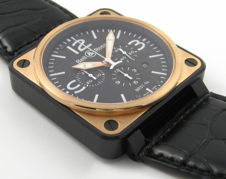 9' Side Shot of BR 01-94 Chronograph