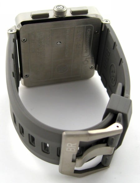 Rear / Band View of BR 01-94 Chronograph Pro