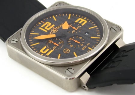 Front View of BR 01-94 Chronograph