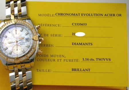 Extra Shot of Chronomat Evolution