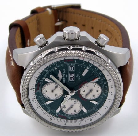 Front View of Bentley GT Racing Chronograph