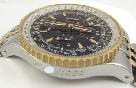 9' Side Shot of Navitimer Montbrillant Legende LE