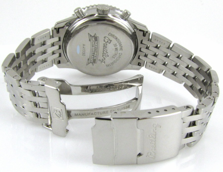 Open Clasp Shot of Montbrillant Navitimer