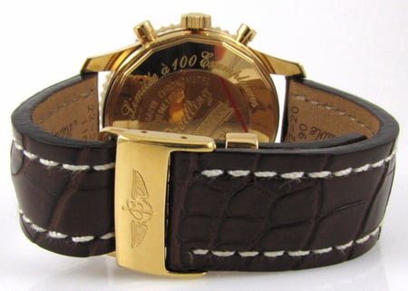 Rear / Band View of Navitimer Montbrillant Datora