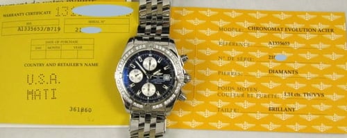 Paper shot of Chronomat Evolution