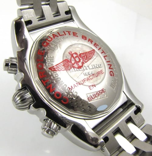 Caseback of Chronomat 44