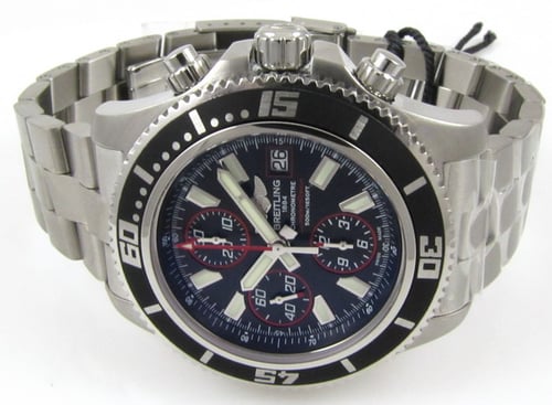 Front View of SuperOcean Chronograph
