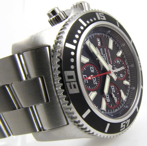 Dial Shot of SuperOcean Chronograph