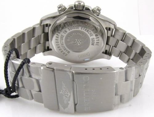 Rear / Band View of SuperOcean Chronograph