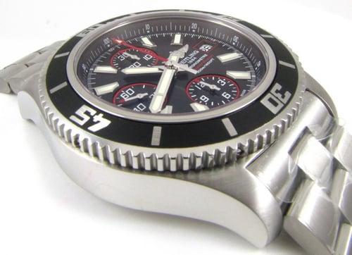 9' Side Shot of SuperOcean Chronograph
