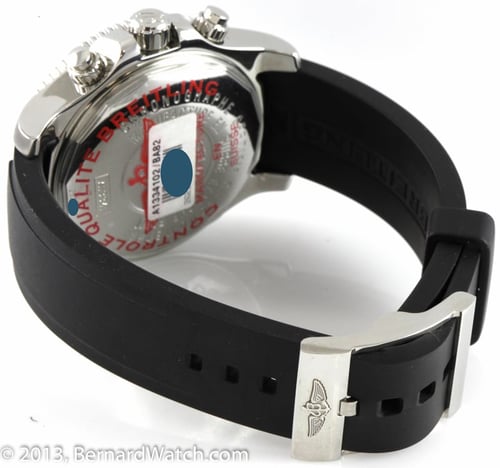 Rear / Band View of SuperOcean Chronograph