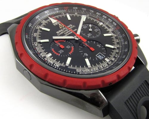 9' Side Shot of Chrono-Matic 49 Blacksteel Limited