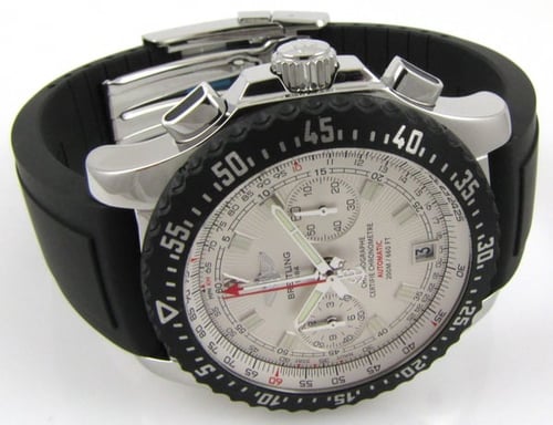 Front View of Skyracer Raven Chronograph