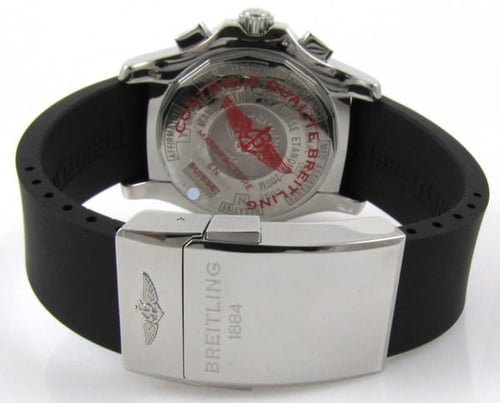 Rear / Band View of Skyracer Raven Chronograph