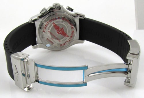 Open Clasp Shot of Skyracer Raven Chronograph
