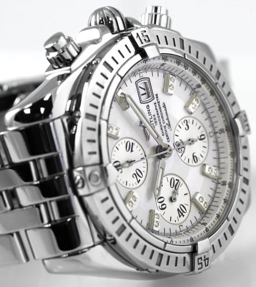 Dial Shot of Chronomat Evolution