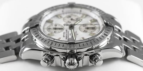 Crown Side Shot of Chronomat Evolution